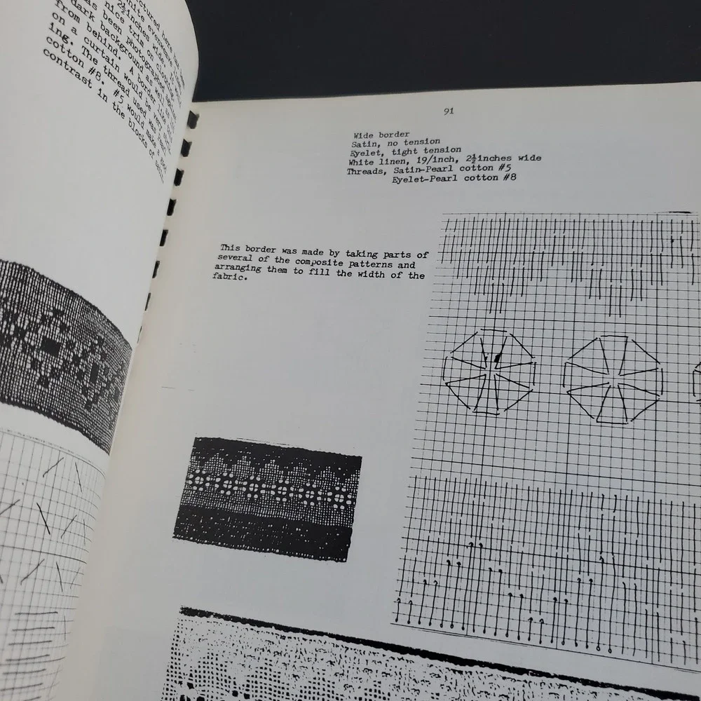 Marnie Ritter's Canvas Patterns Autographed & Copy Mary Fry's Pulled Thread Work